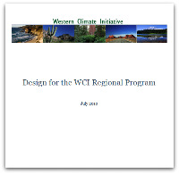 WCI regional program plan